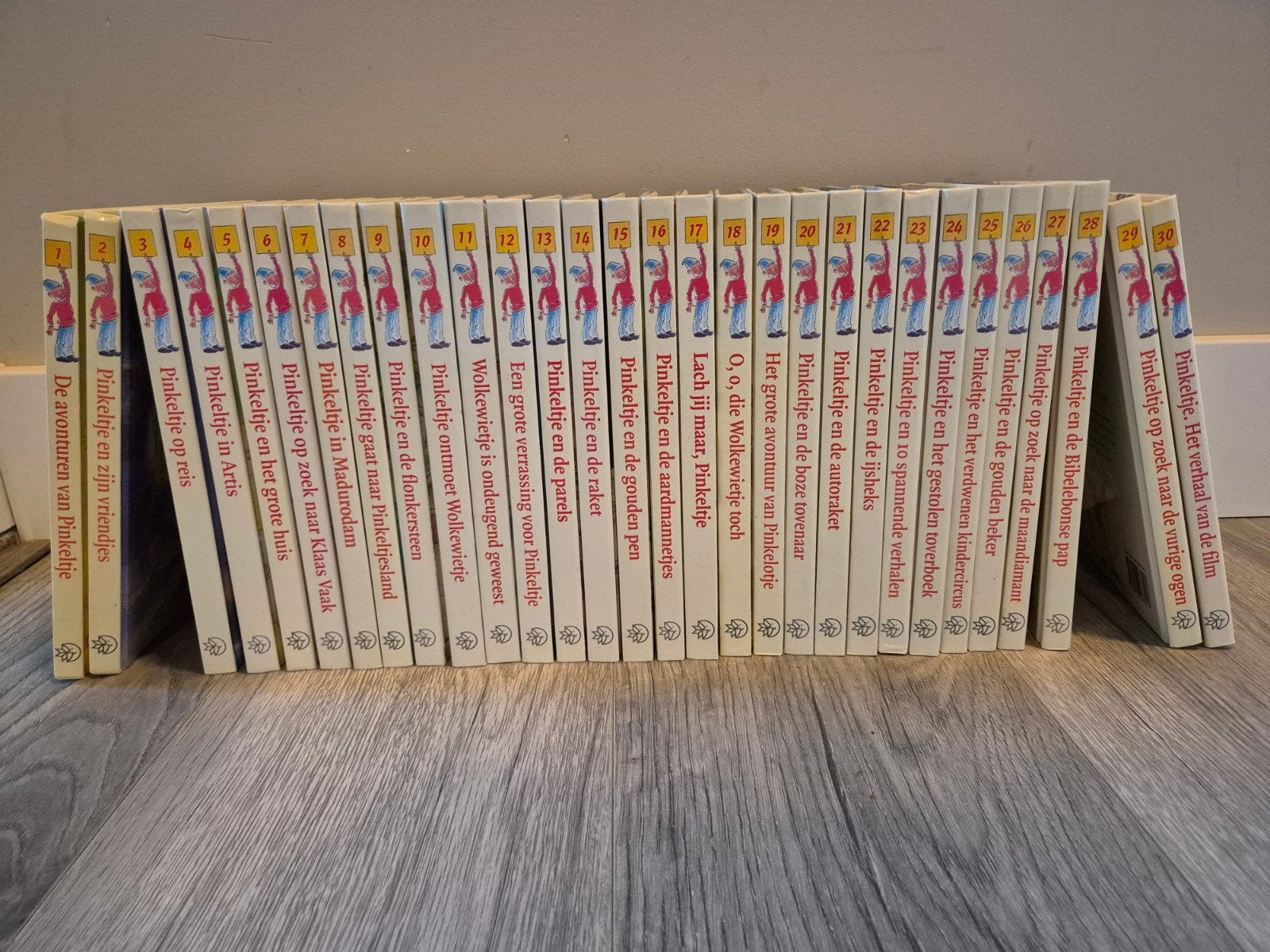 Pinkeltje leesboeken (hardcover) - Complete set van 30 stuks, Boeken, Ophalen of Verzenden, Gelezen, Dick Laan, Fictie algemeen