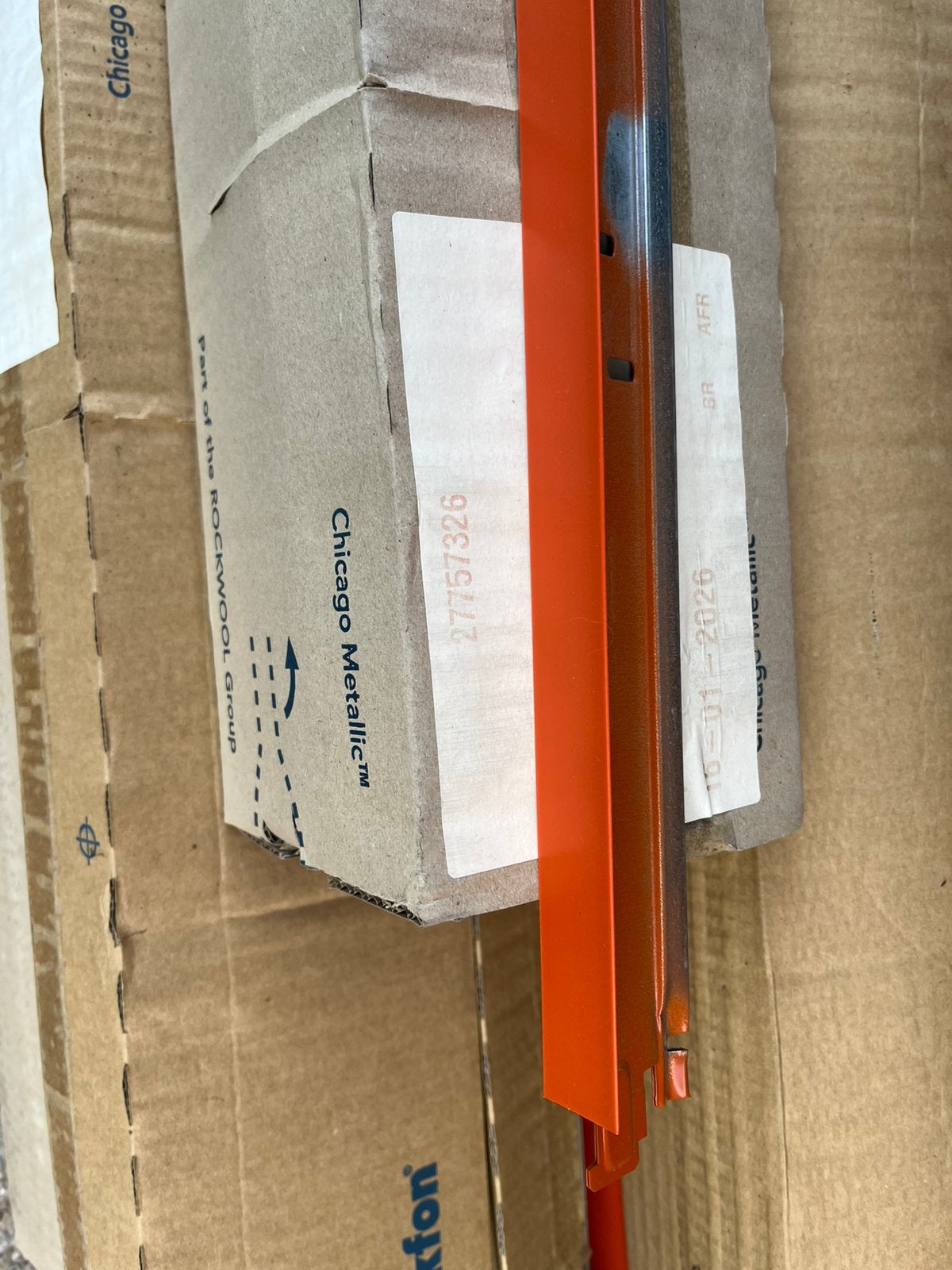 Systeemplafond raster te koop 180 m2 compleet, Ophalen, Nieuw