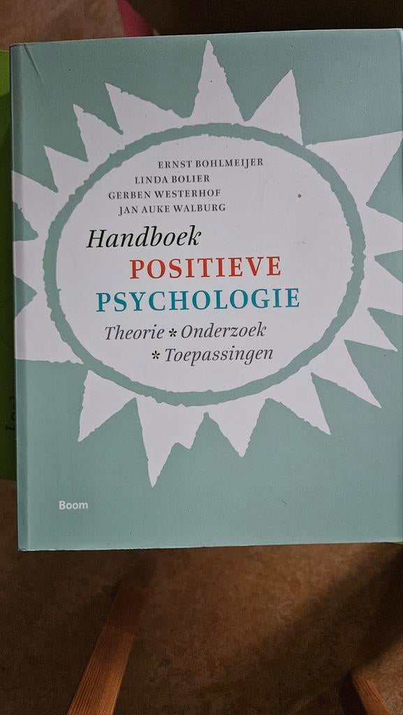 Ernst Bohlmeijer - Handboek positieve psychologie, Boeken, Ophalen, Nieuw, Ernst Bohlmeijer; Gerben Westerhof; Jan Walburg; Linda Bolier