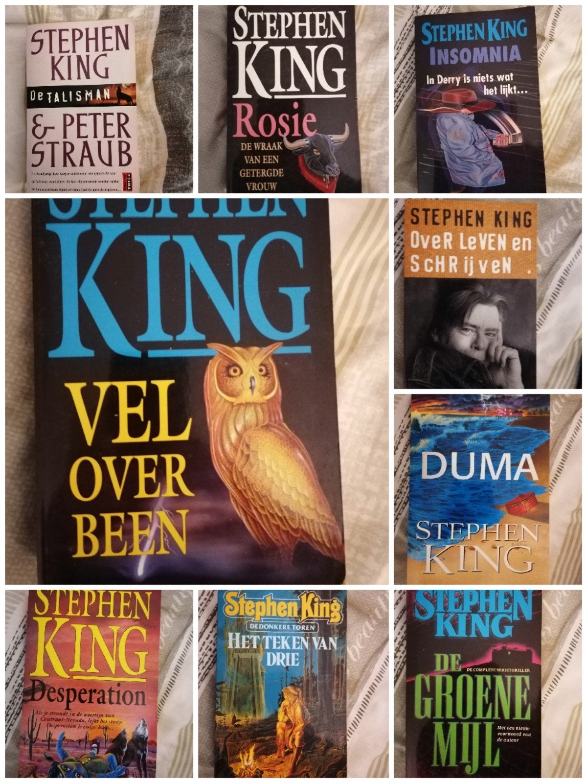 Grote collectie Stephen King boeken - Diverse titels, Ophalen, Gelezen