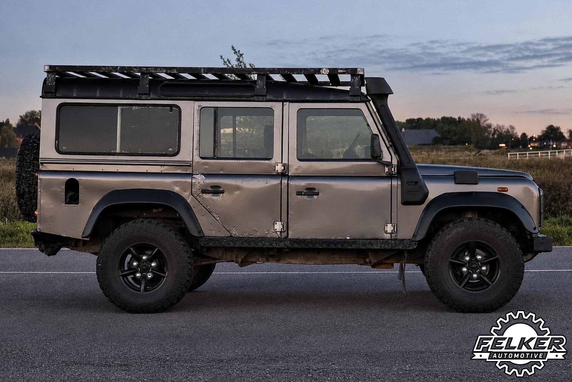 Land Rover Defender 110 2.5 Td5 | Nieuwe APK | Project, Traction-control, Stof, 2495 cc, 122 pk