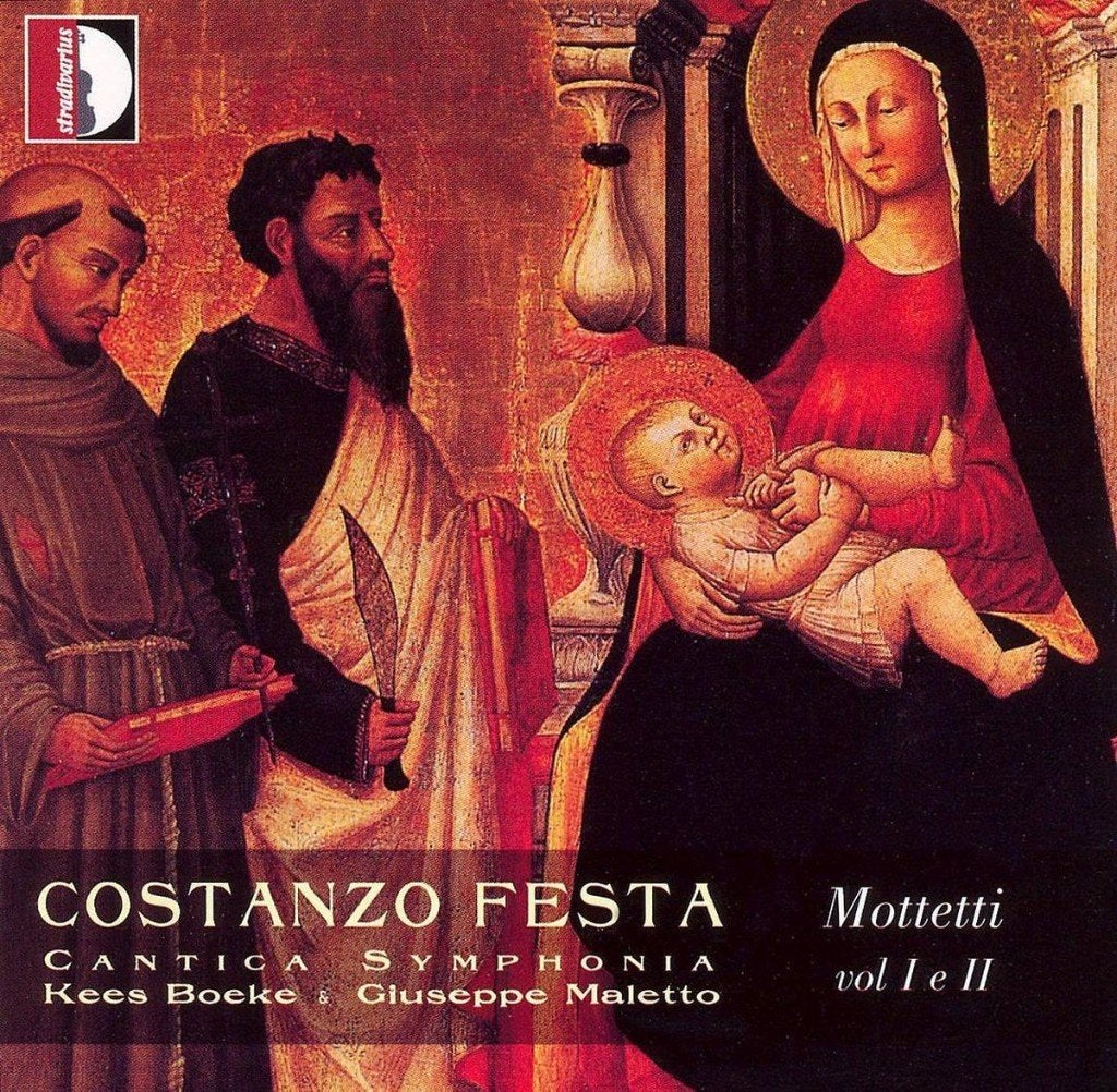 Festa: Mottetti Vol.1 & 2. Cantica Symphonia. 2 CD’s, Cd's en Dvd's, Ophalen of Verzenden, Barok, Zo goed als nieuw, Vocaal