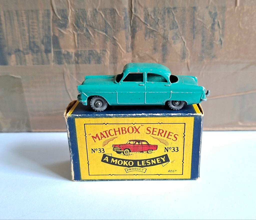 Matchbox 33 ford zodiac sea-green !, Ophalen of Verzenden, Auto, Matchbox