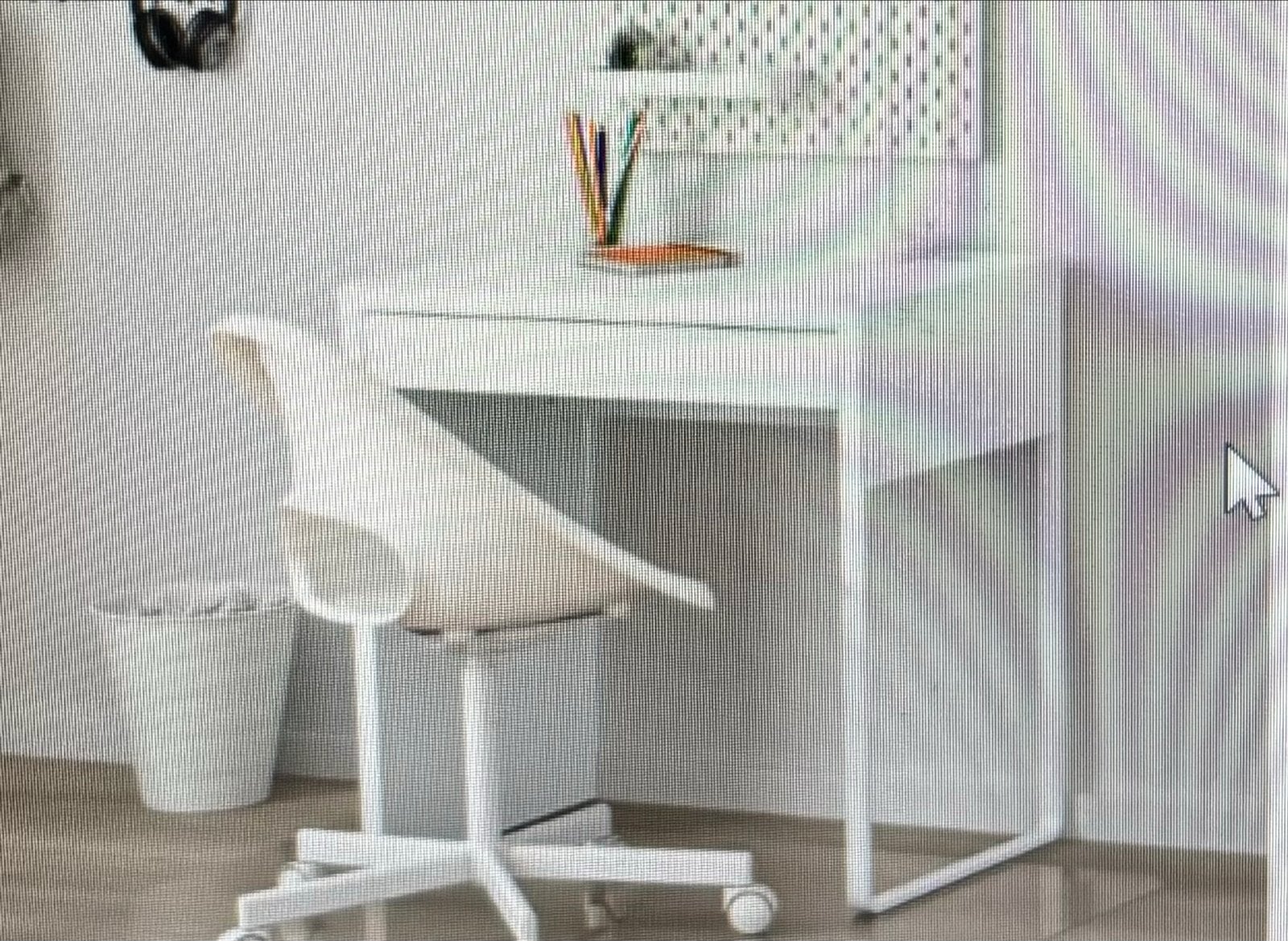 IKEA Micke bureau wit 73x50 cm, Ophalen, Gebruikt, IKEA, Computerbureau
