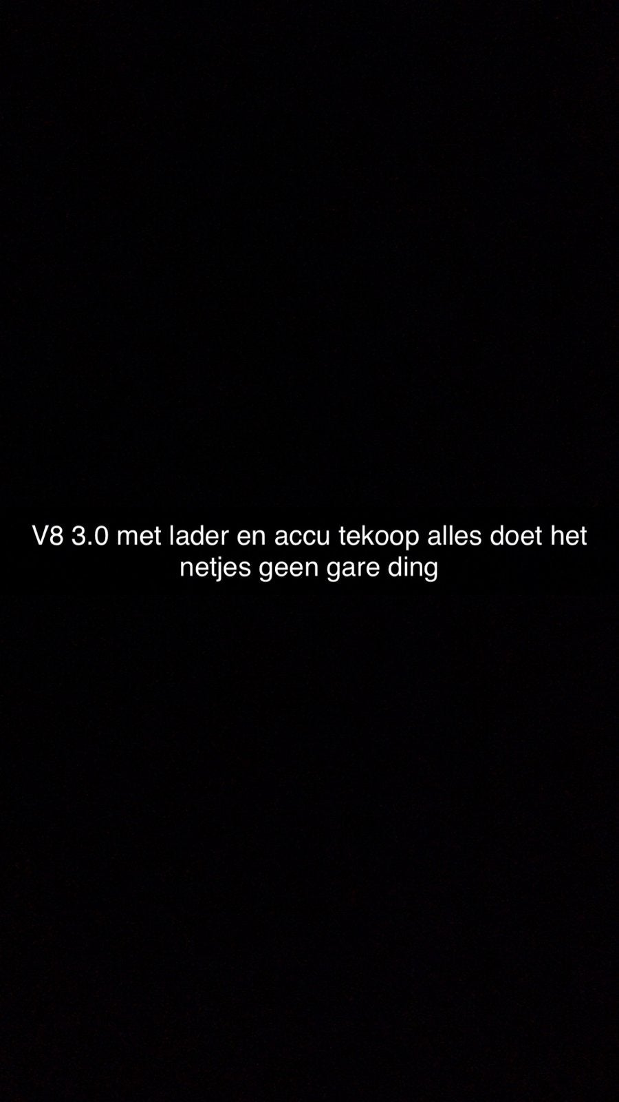 V8 3.0, Overige niveaus, Starter, Overige vormen