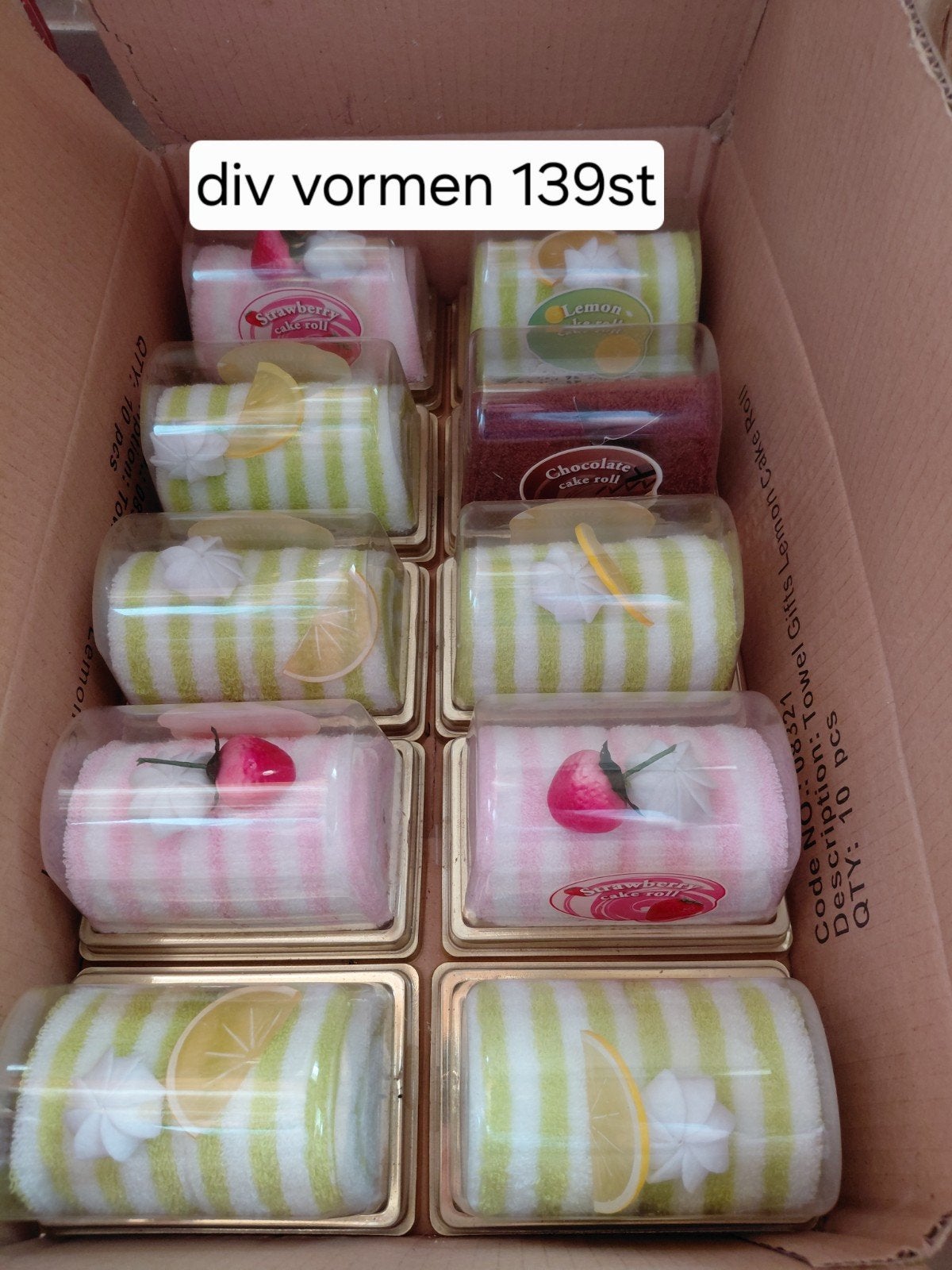 139 stuks gastendoekgeschenken, Ophalen, Nieuw