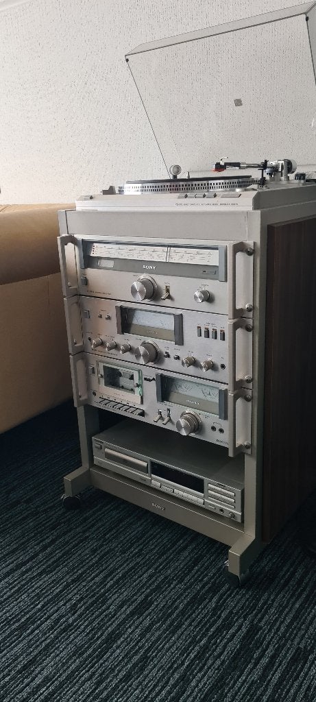 Sony cube sterio set, Ophalen, Gebruikt, Tuner of Radio, Losse componenten