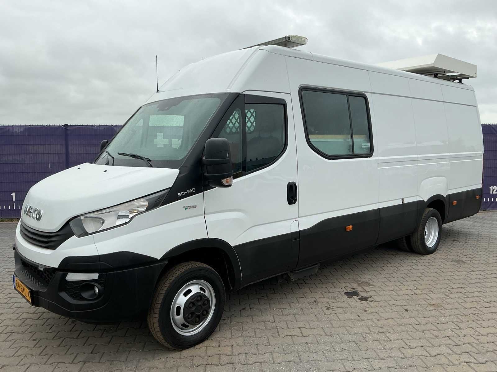 2018 - Iveco Daily - 50C14N - CNG Servicewagen - L5H3 Bedrij, Auto's, Gebruikt, Euro 6, Bedrijf, Te koop