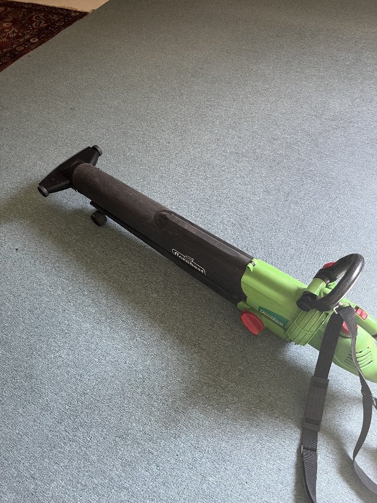 Florabest bladblazer/zuiger, Tuin en Terras, Bladblazers, Ophalen, Zo goed als nieuw, Elektrisch, Met opvangzak