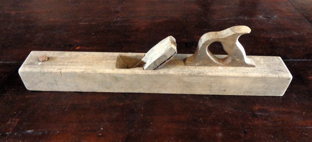 Antiek houten blokschaaf / reischaaf, Ophalen