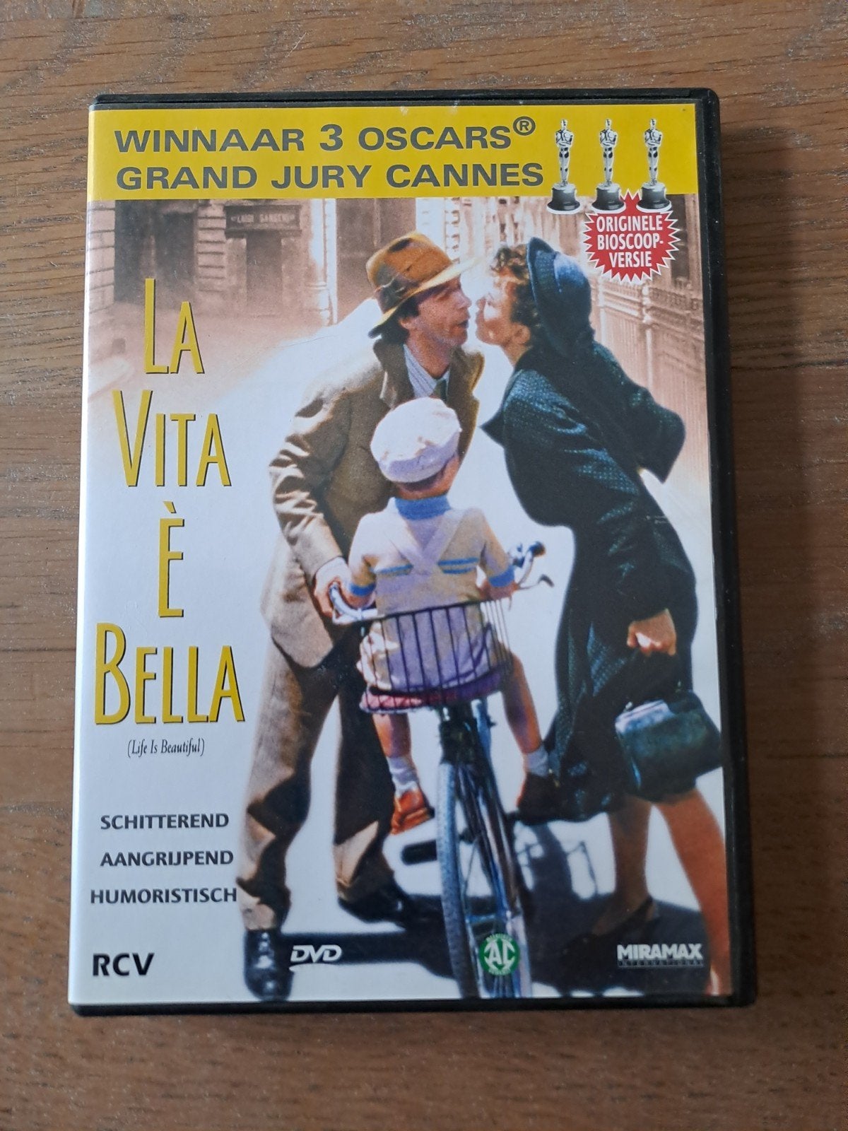 dvd, La Vita è Bella (Life is Beautiful) - Oscarwinnaar, Vanaf 12 jaar, Ophalen of Verzenden, Zo goed als nieuw, Waargebeurd drama