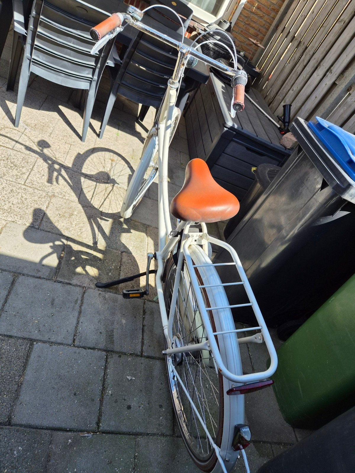 Nette Batavus Old Dutch 28 inch damesfiets wit, Fietsen en Brommers, Fietsen | Dames | Damesfietsen, Ophalen, Gebruikt, Versnellingen