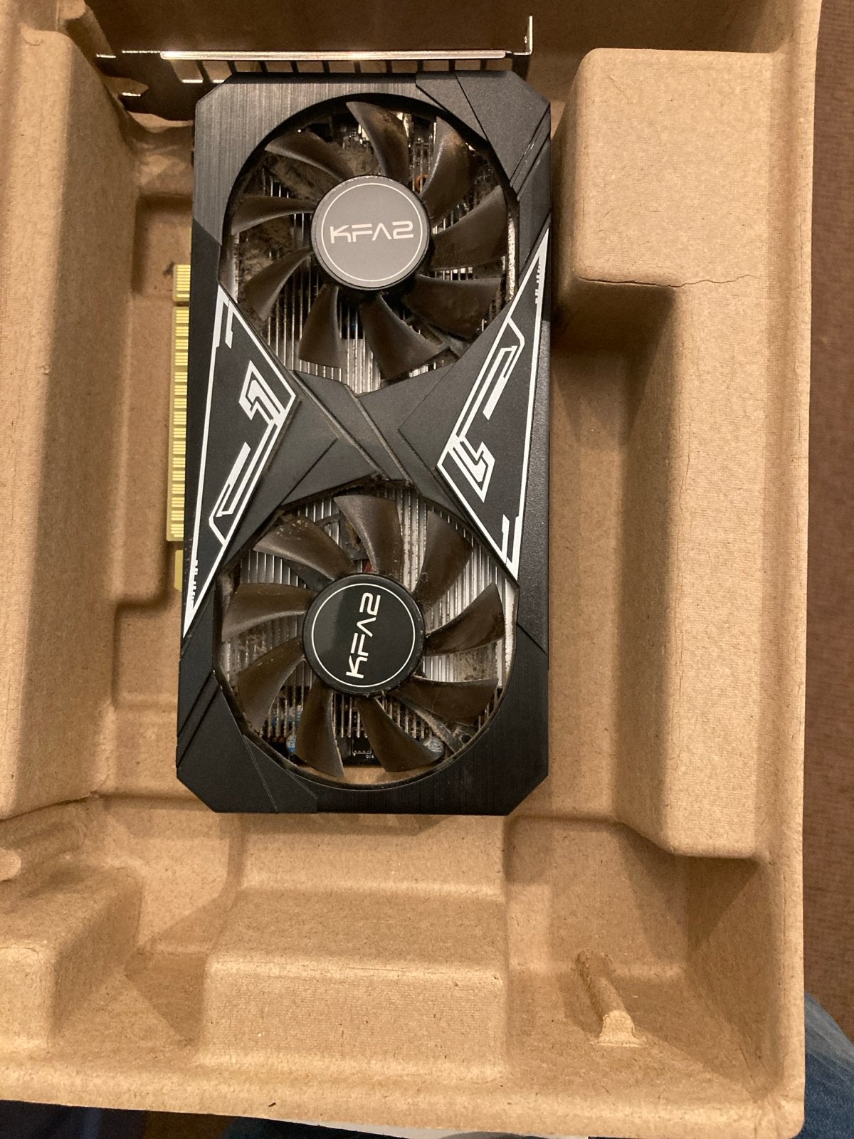 Gtx1650 kfa2 4gb gebruikt 1jaar, Ophalen, Gebruikt, PCI-Express 2, HDMI