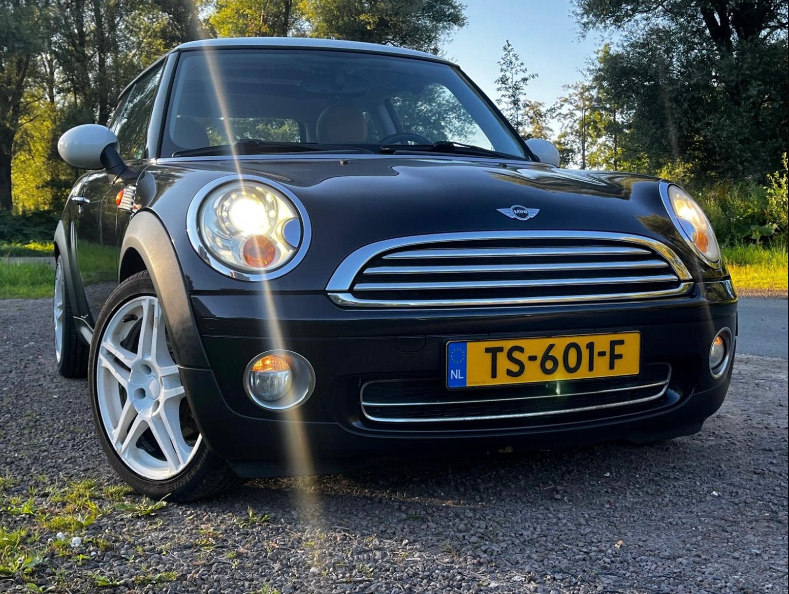 Mini 1.6 Cooper leer panoramadak airco, Auto's, Voorwielaandrijving, Euro 5, 4 cilinders, 4 stoelen