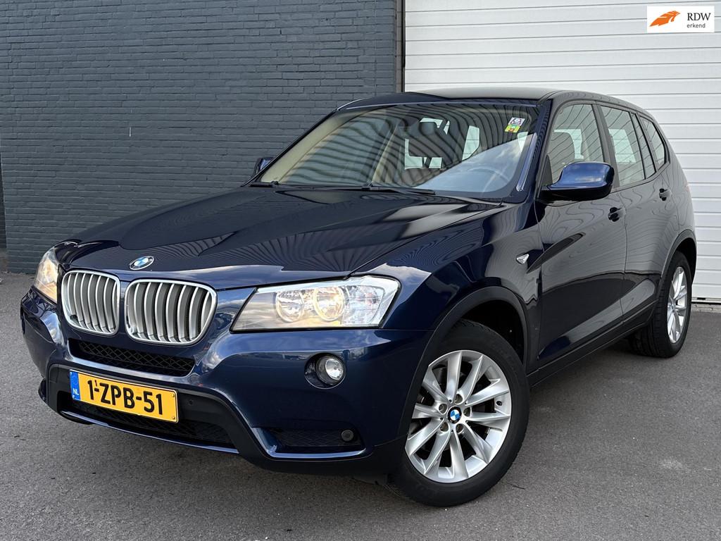 BMW X3 XDrive28i High Executive 1EEIG/HEADUP/LEDER/NAVI/CLIM, Auto's, Euro 5, Gebruikt, Navigatiesysteem, 4 cilinders