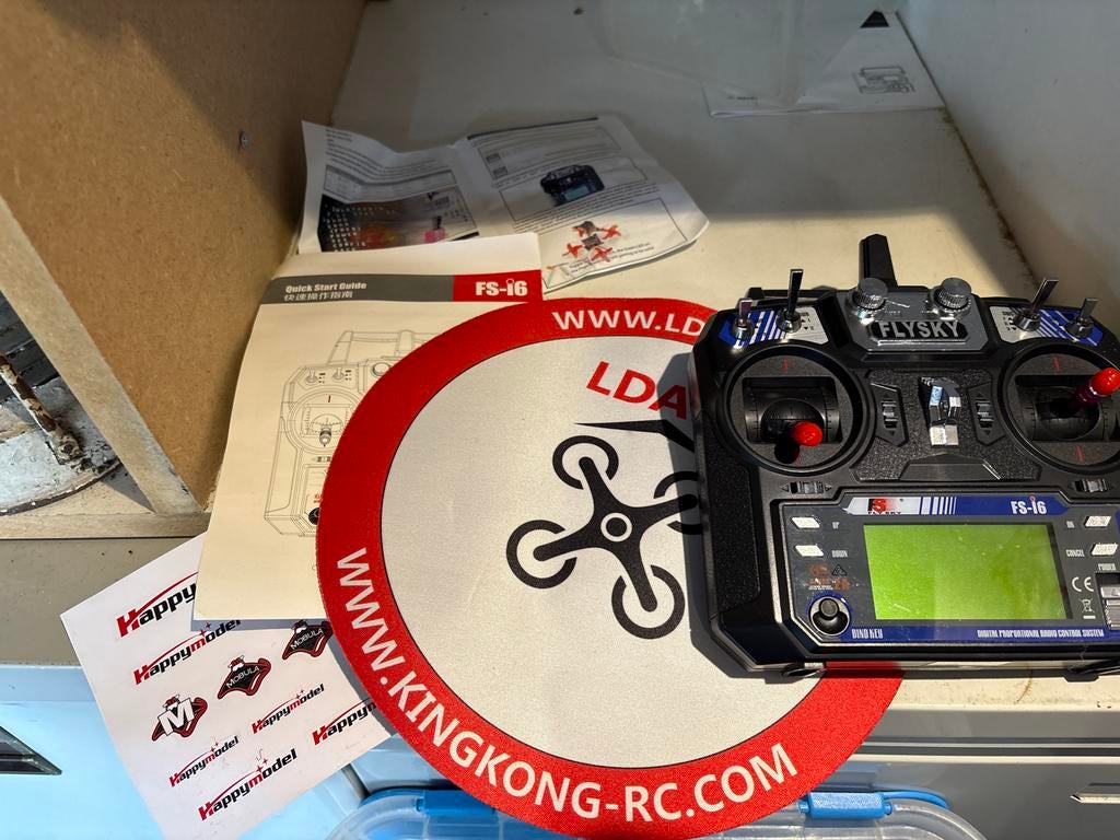 FlySky FS-i6 controller drone, Ophalen of Verzenden, Gebruikt, Overige typen, Quadcopter of Multicopter