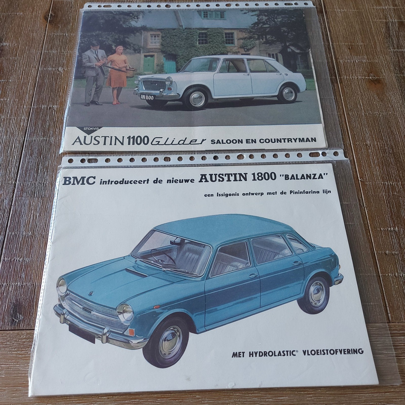 Austin 1800 Balanza & 1100 Glider autofolders, Ophalen of Verzenden, Gelezen, Overige merken