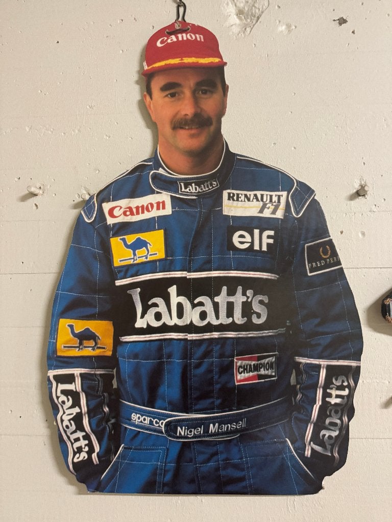 Nigel Mansell pop borstbeeld original promo formule 1, Ophalen, Gebruikt, Formule 1