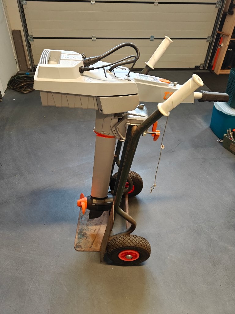 Torqeedo Travel 1003 elektrische buitenboordmotor, Watersport en Boten, Ophalen, Minder dan 5 pk, Elektrisch, Zo goed als nieuw