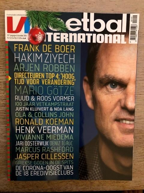 Voetbal International, 55e jaargang, nr. 51/52, 2020, Verzamelen, Ophalen, Gebruikt, Overige binnenlandse clubs, Boek of Tijdschrift