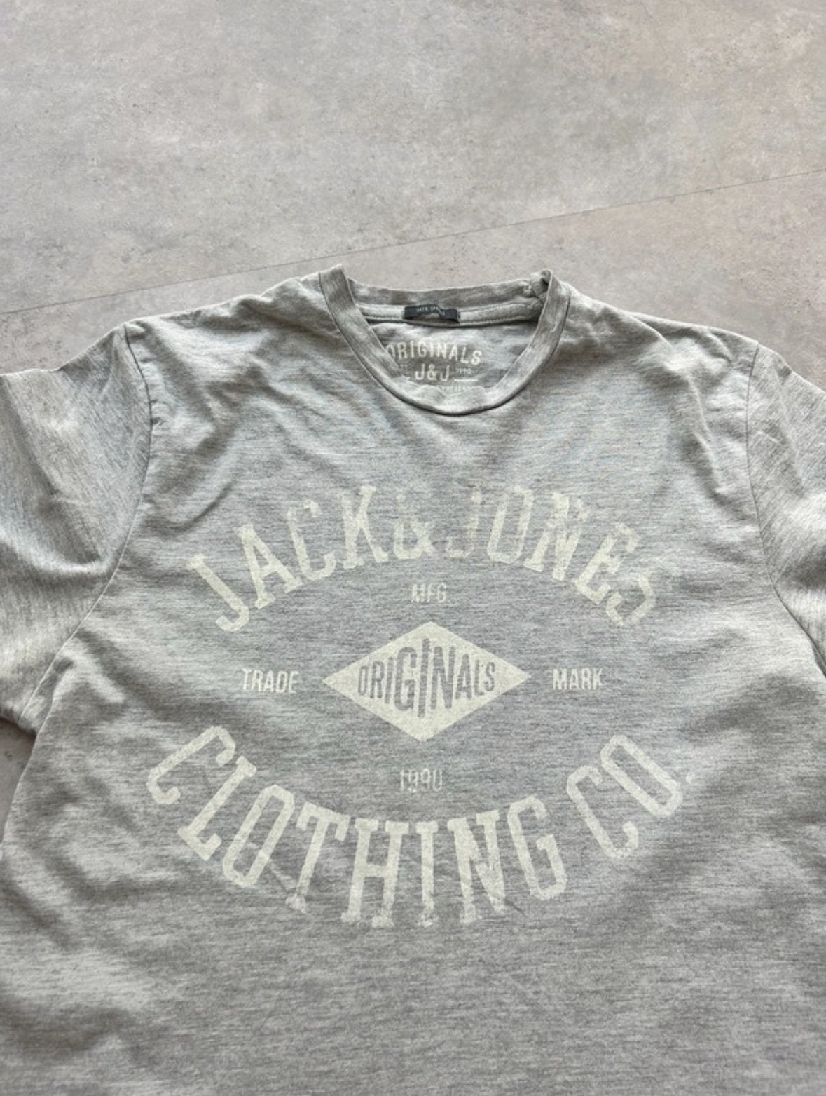 Jack & Jones T-shirt - Maat S, Kleding | Heren, Ophalen of Verzenden, Gedragen, Maat 46 (S) of kleiner, Grijs
