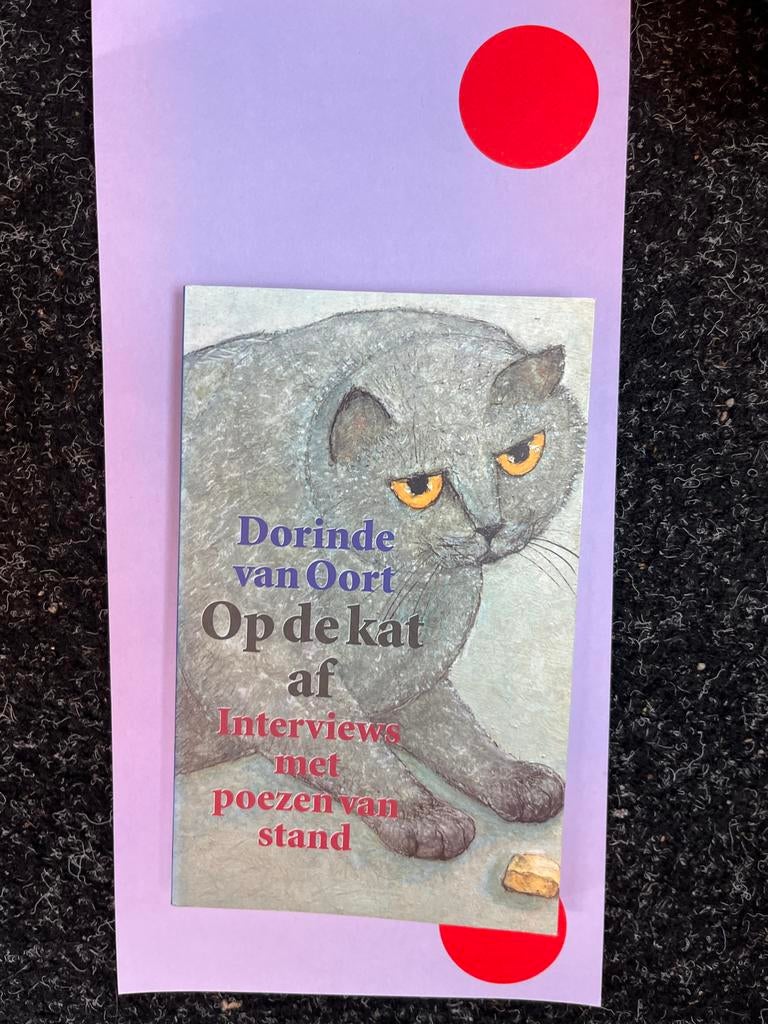 Op de kat af: Interviews met Poezen van Stand, Boeken, Ophalen of Verzenden, Zo goed als nieuw