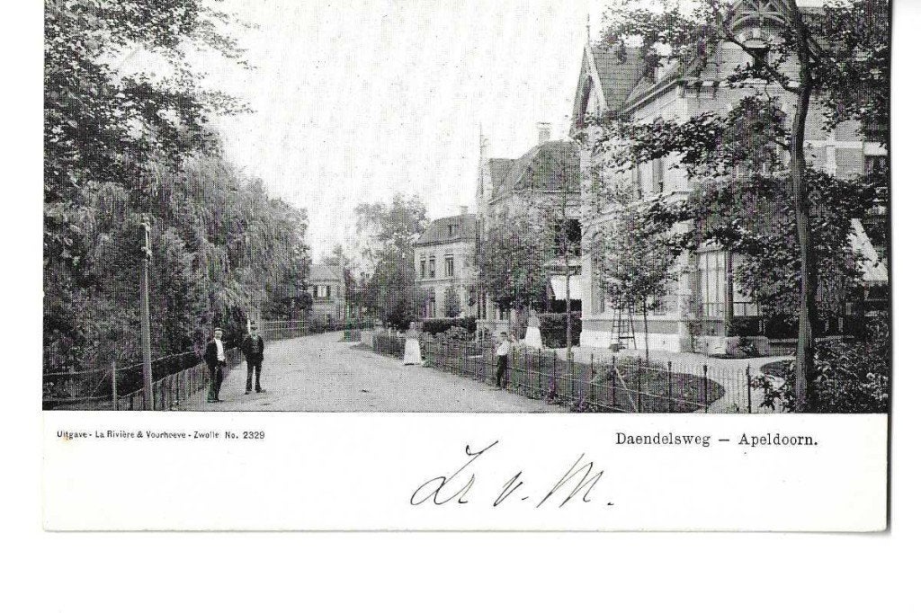 apeldoorn  daendelsweg  uitg rivière&voorhoeve, Verzamelen, Verzenden, Voor 1920, Gelopen, Gelderland