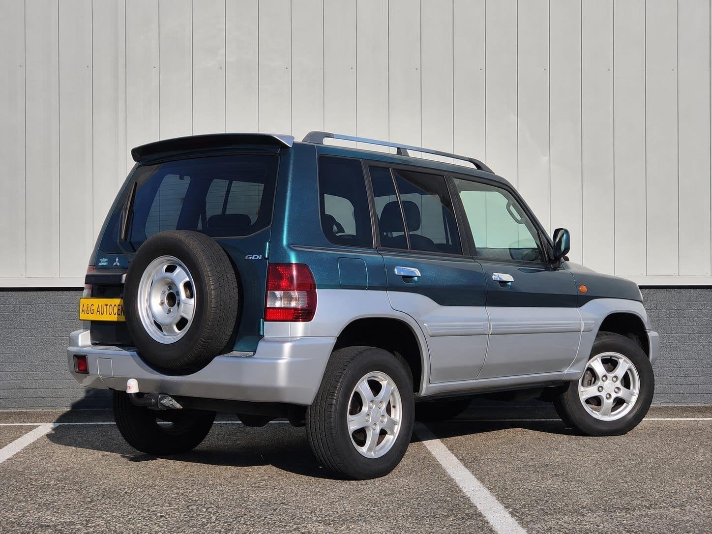 Mitsubishi Pajero Pinin 2.0 4x4/1e Eig/Airco/129 PK/Trekhaak, Auto's, Dealer onderhouden, Stof, Gebruikt, 4 cilinders