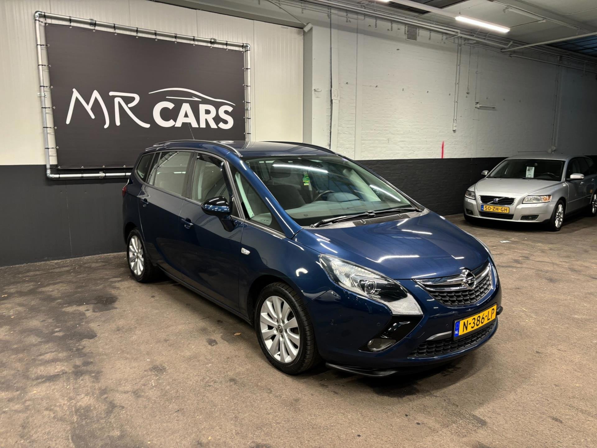 Opel Zafira Tourer 1.4 Business+ 7p. Airco/Cruise Control., Auto's, Opel, Voorwielaandrijving, Gebruikt, 4 cilinders, Blauw
