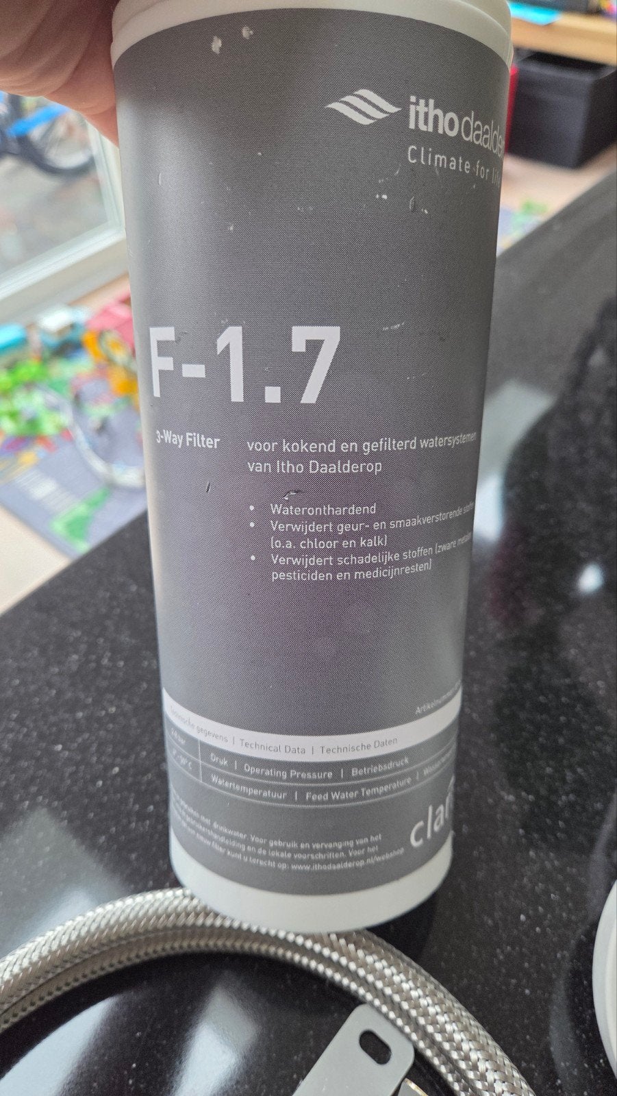 Itho Daalderop F-1.7 Filterset Kokendwatersysteem, Witgoed en Apparatuur, Ophalen of Verzenden, Nieuw