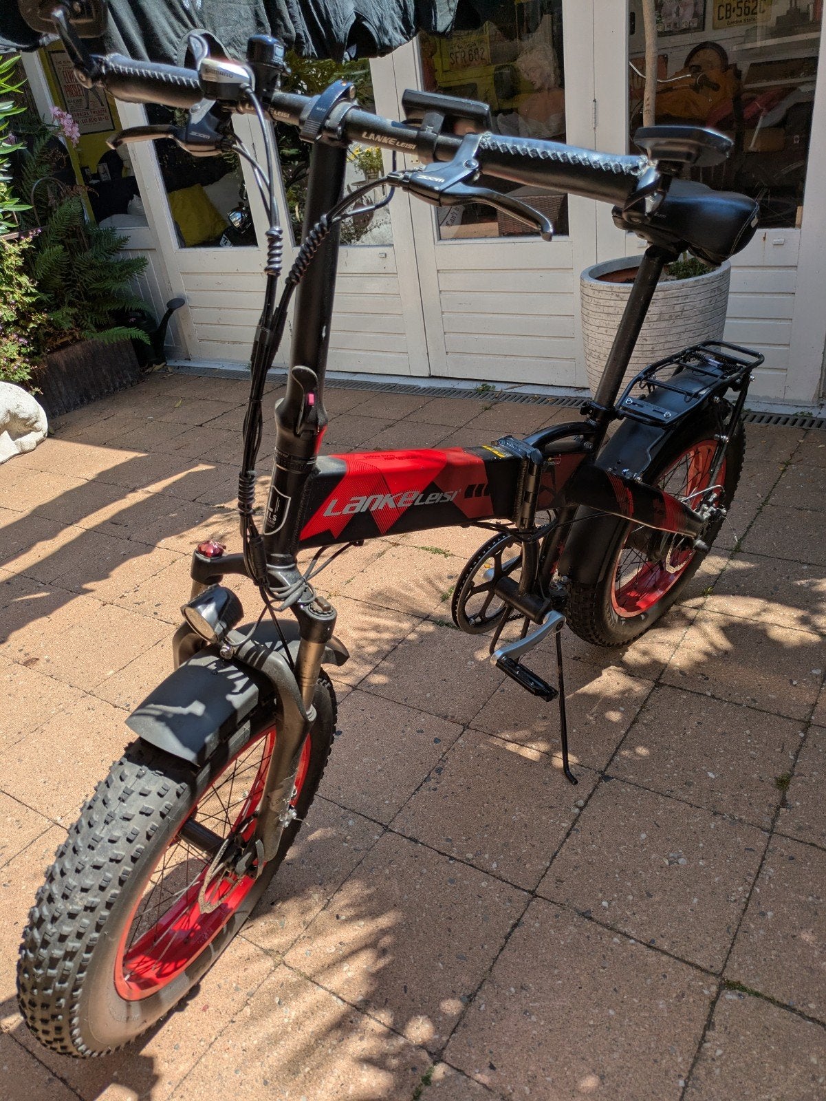 Lankeleisi opvouwbare elektrische fatbike, Fietsen en Brommers, Elektrische fietsen, Ophalen
