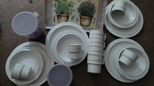 mepal servies, Ophalen of Verzenden, Gebruikt