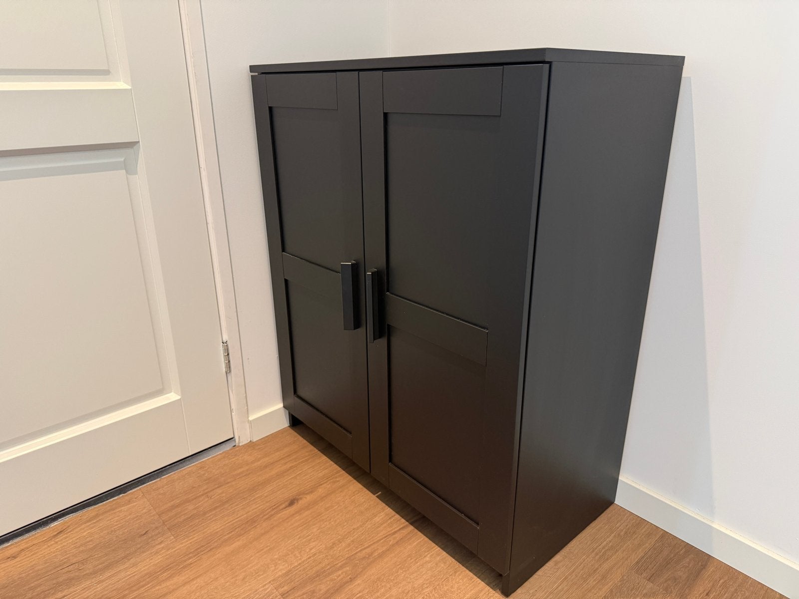 IKEA Brimnes kast zwart - 78x95 cm, Ophalen, 50 tot 100 cm, Zo goed als nieuw, Minder dan 100 cm