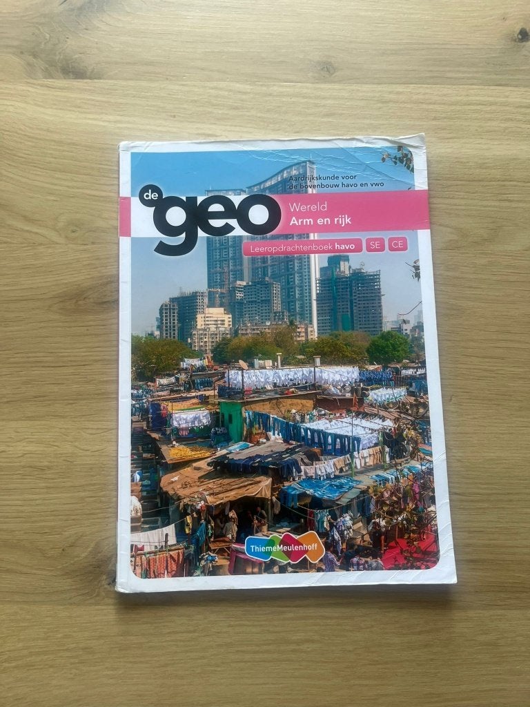 de GEO: Wereld Arm en rijk, Boeken, Gelezen, Verzenden, Aardrijkskunde, HAVO