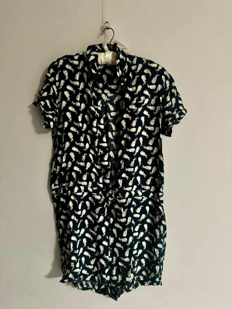 Paul & Joe Sister rabbits viscose jumpsuit size 36, Paul & Joe, Blauw, Ophalen of Verzenden, Zo goed als nieuw