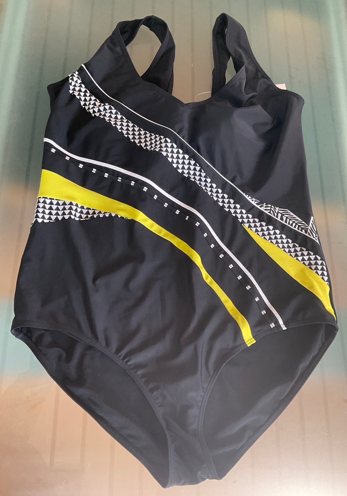 badpak lentiggini maat 54 cupD NIEUW!, Ophalen of Verzenden, Zo goed als nieuw, Zwart, Badpak