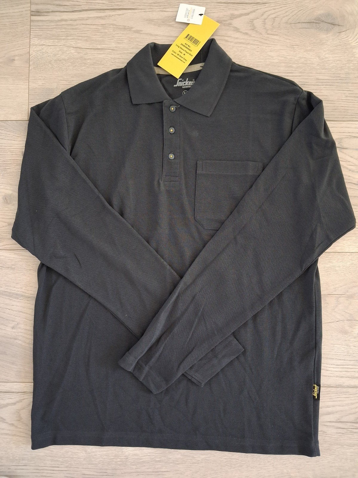 Nieuw Snickers donkergrijs poloshirt - maat M, Maat 48/50 (M), Snickers, Nieuw, Ophalen of Verzenden