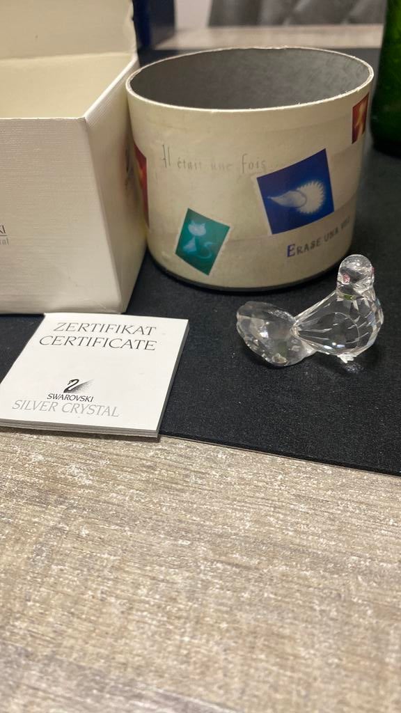 Swarovski duif, Verzamelen, Swarovski, Nieuw, Figuurtje, Ophalen of Verzenden
