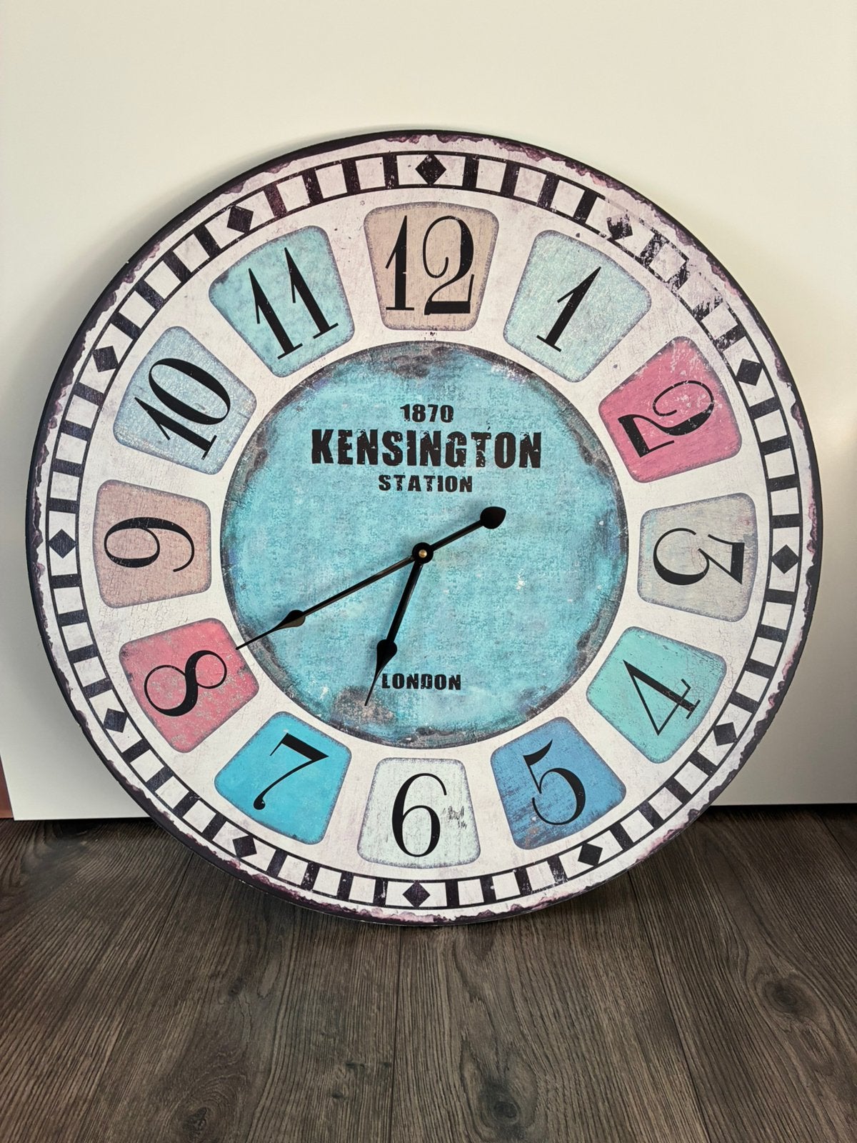 Wandklok diameter 60cm Gratis, Ophalen, Zo goed als nieuw, Wandklok