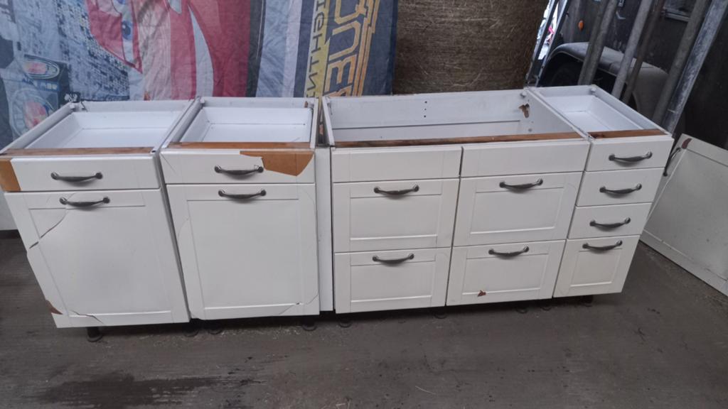 Keukenkastjes met lades, Huis en Inrichting, Keuken | Keukenelementen, Ophalen, Gebruikt, 50 tot 100 cm, 25 tot 50 cm