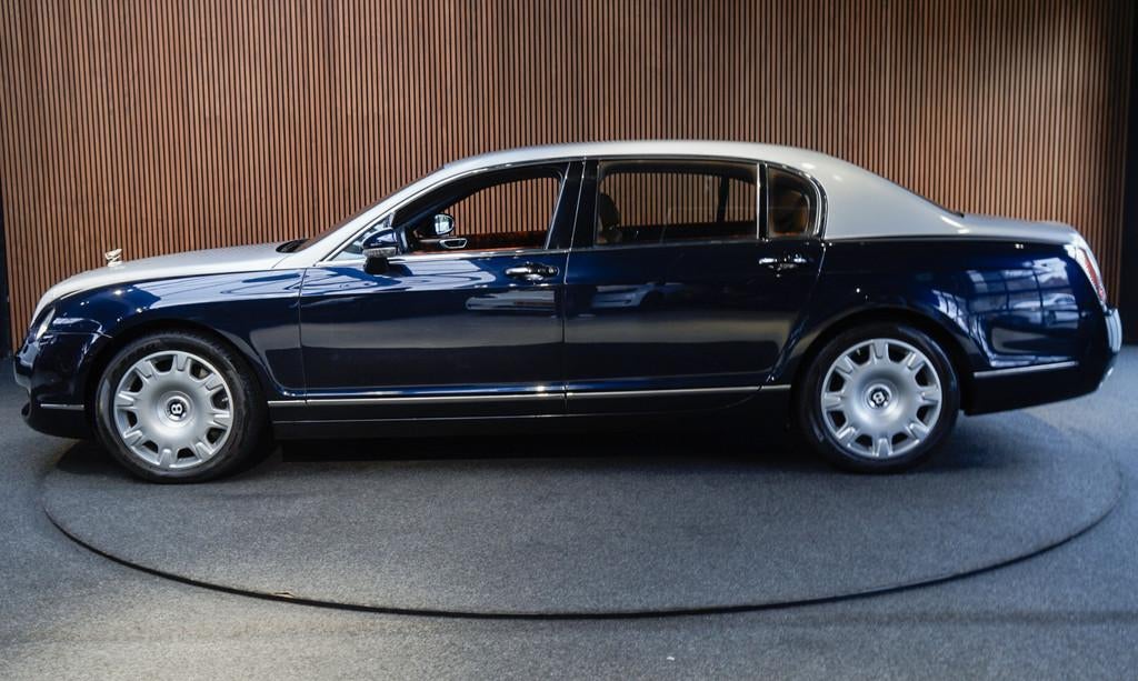 Bentley Continental Flying Spur 6.0 W12 Leer Navi Climate C., Auto's, Bentley, Automaat, Gebruikt, 12 cilinders, Verwarming stoelen achter