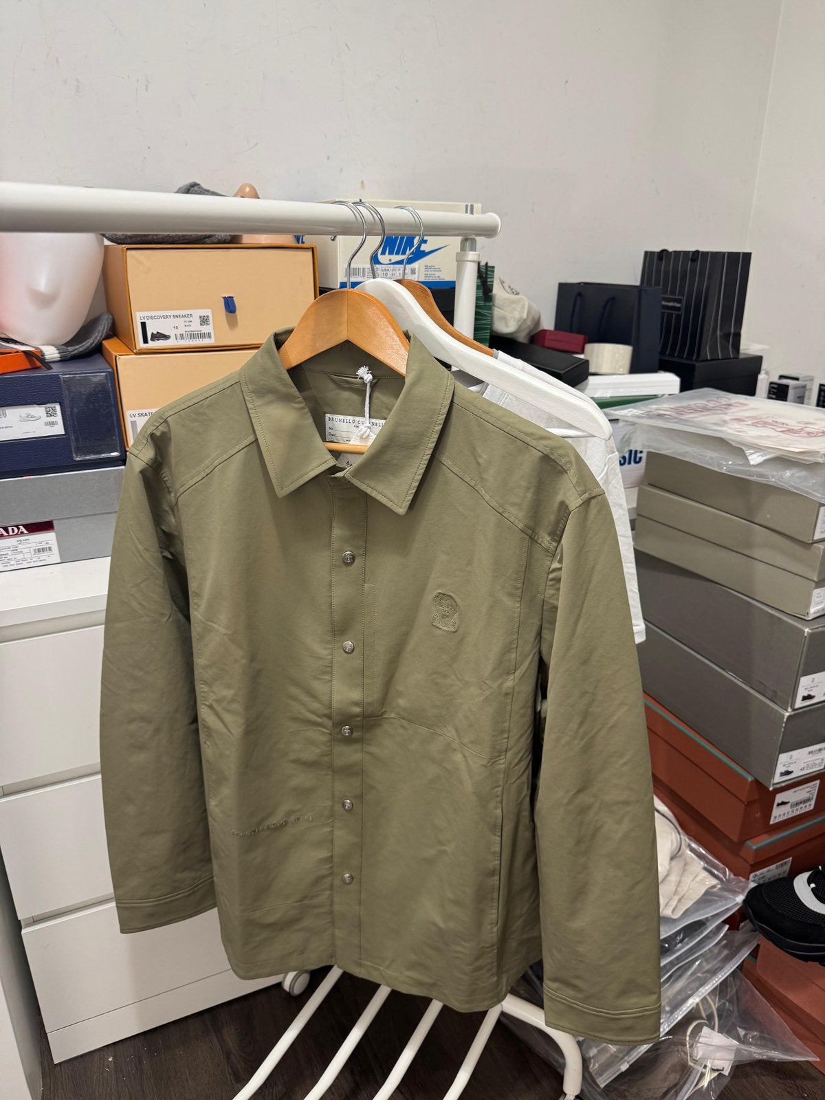 Brunello Cucinelli Overjacket groen, Ophalen of Verzenden, Nieuw