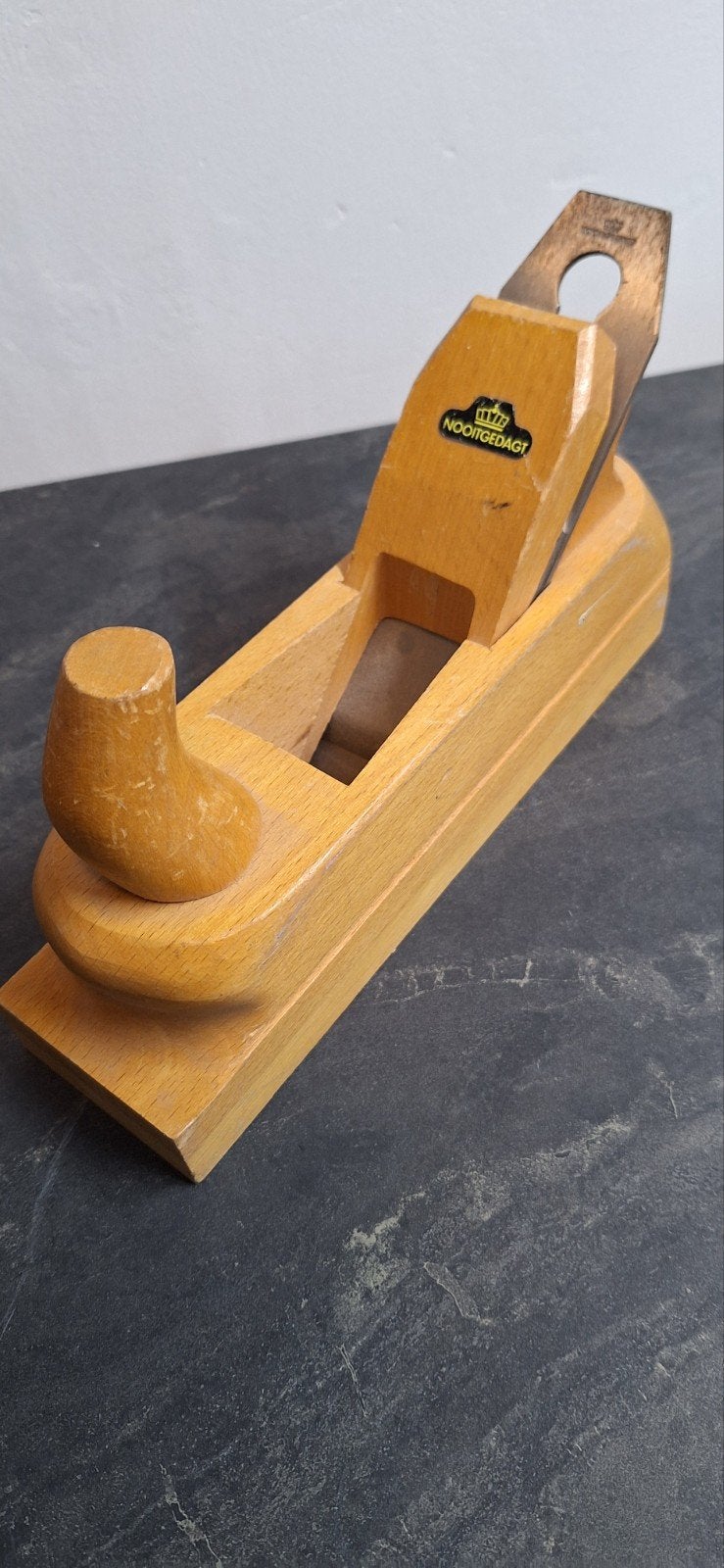 Blokschaaf  merk:nooitgedacht, Antiek en Kunst, Antiek | Gereedschap en Instrumenten, Ophalen of Verzenden