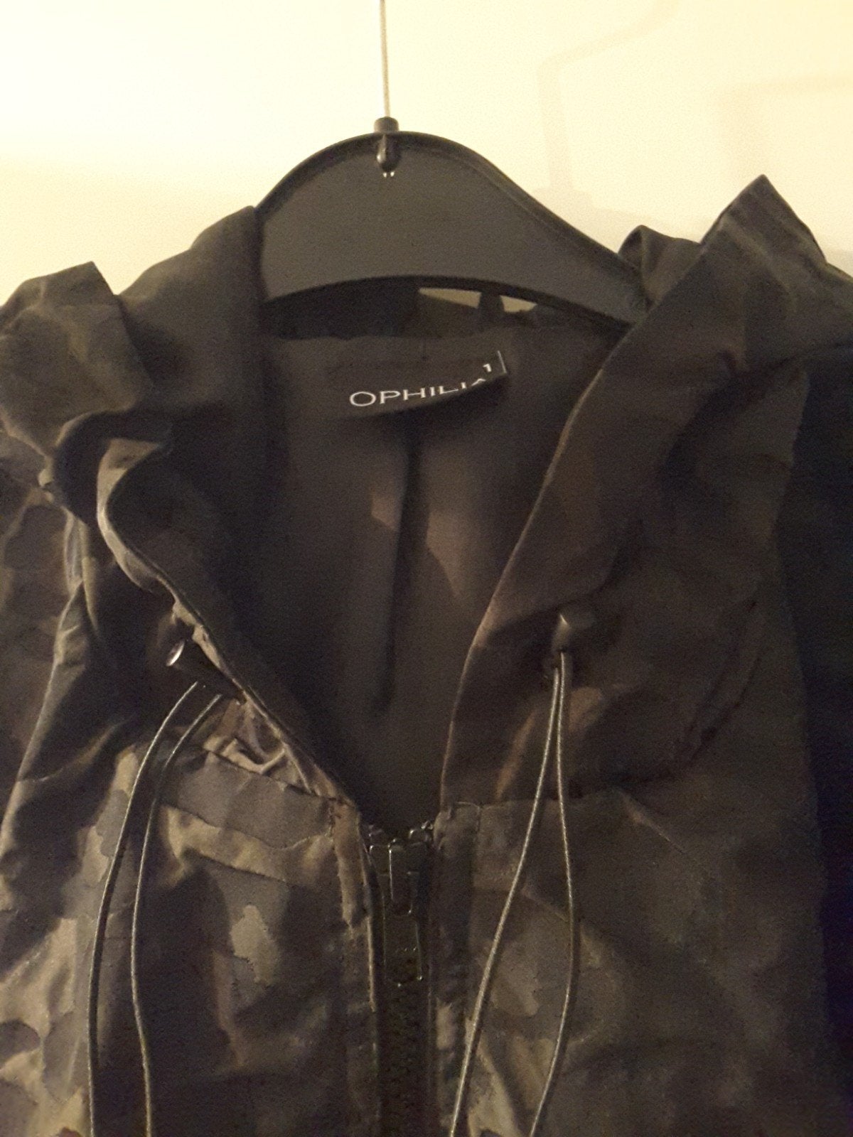 Stijlvolle Ophilia jas met patroon, maat 1, Kleding | Dames, Ophilia, Ophalen of Verzenden, Maat 42/44 (L), Overige kleuren