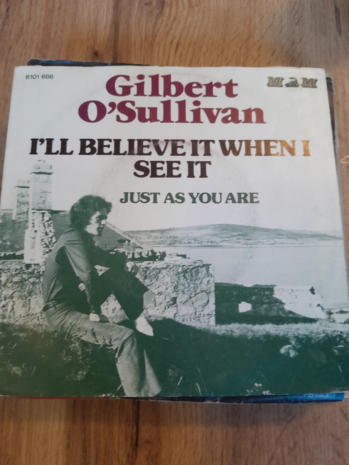 Gilbert o sullivan 7inch i,ll believe it when I see it, Ophalen of Verzenden, Zo goed als nieuw, Pop