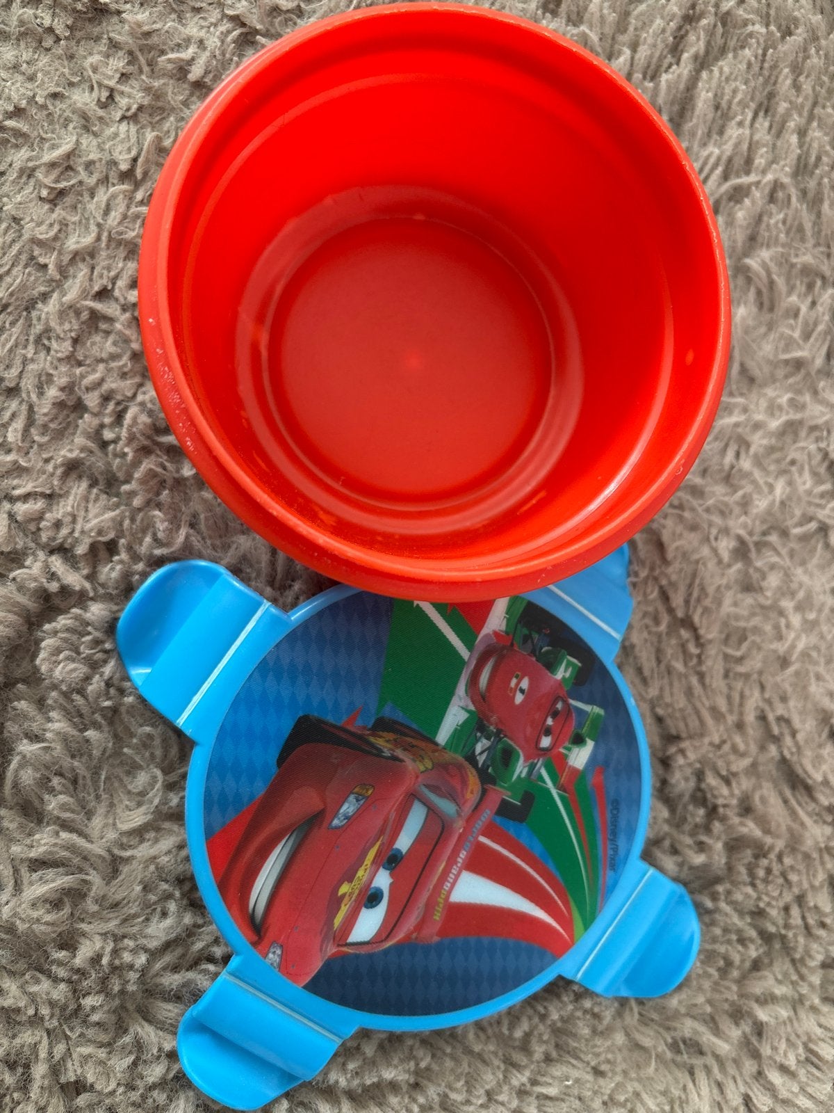 Cars snackdoosje - Disney Pixar, Ophalen of Verzenden, Gebruikt