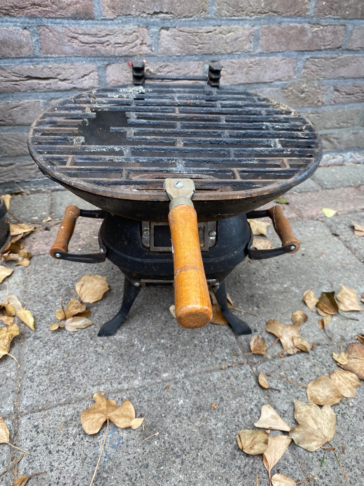 Zwarte barbecue., Ophalen of Verzenden, Gebruikt