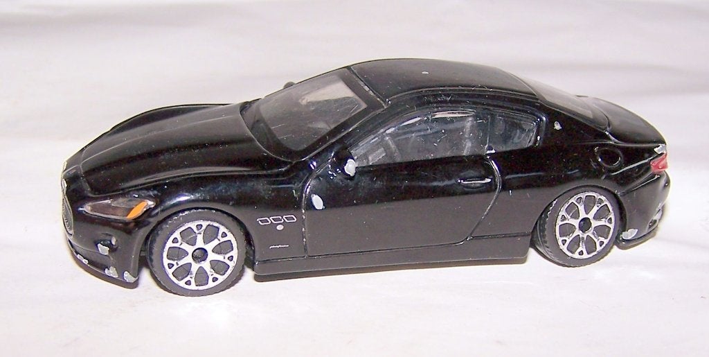 Bburago Maserati GranTurismo Modelauto Zwart. Igs., Hobby en Vrije tijd, Modelauto's | 1:43, Zo goed als nieuw, Auto, Overige merken