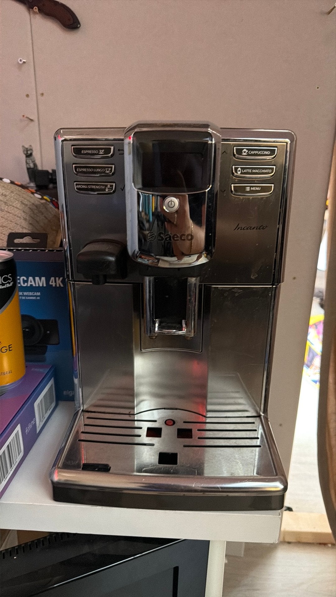 Saeco Bonen koffiemachine, Ophalen of Verzenden, Gebruikt, Koffiemachine