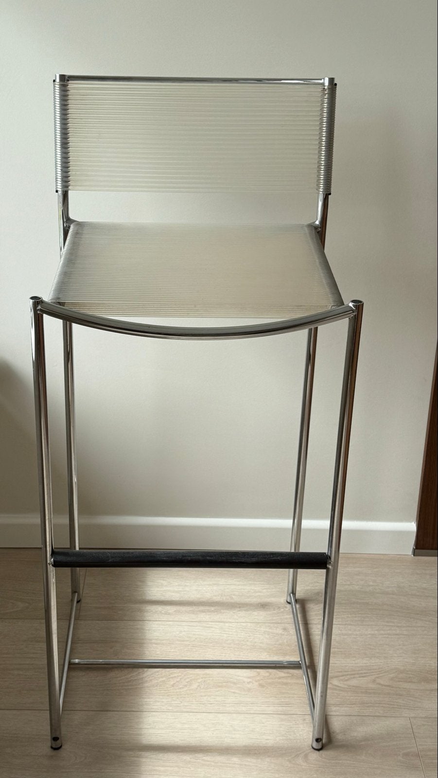 Alias spaghetti 180 bar stools Giandomenico Belotti, Ophalen, Gebruikt, Met voetsteun, 90 cm of meer